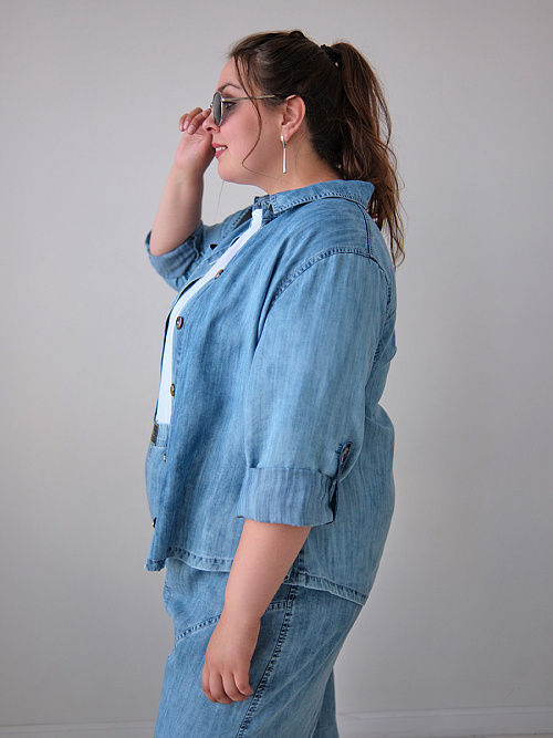 Рубашка деним RuSkin  